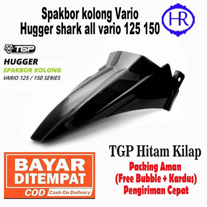 Ready Stok Spakbor Kolong Vario 125 Vario 150 Theno Hugger / Spakbor Kolong Vario Hugger Shark Vario