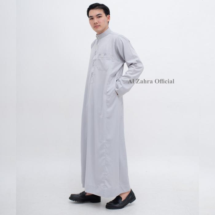 Al Zahra Gamis Pria Bahan Zibda Az-2235