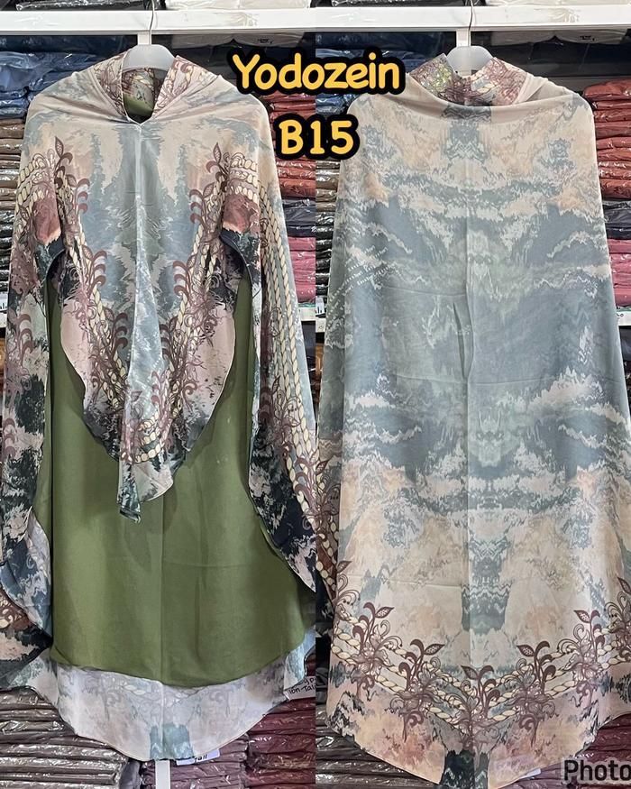 Khimar Only YODIZEIN | Jilbab Syari | Hijab Printing Wanita