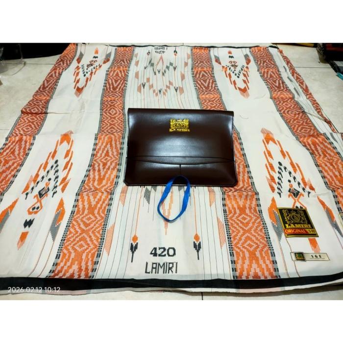 PROMO CUCI GUDANG!! SARUNG LAMIRI S-90 TIPE SGE 420 DAN CORAK TAMER JAHITAN TENGAH SUTRA 50%
