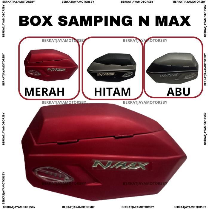 BOX SAMPING KANAN KIRI NMAX OLD BAHAN PLASTIK ABS BERKUALITAS SIDE BOX