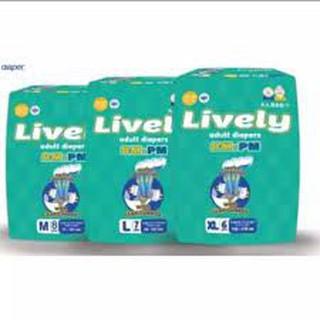 PAMPERS PEREKAT DEAWASA LIVELY ADULT DIAPERS L & M