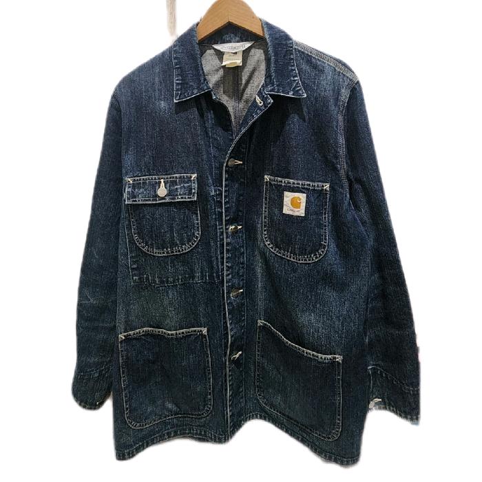 Carhartt Vintage 90s Chore Jacket Denim Original ( L - XL )
