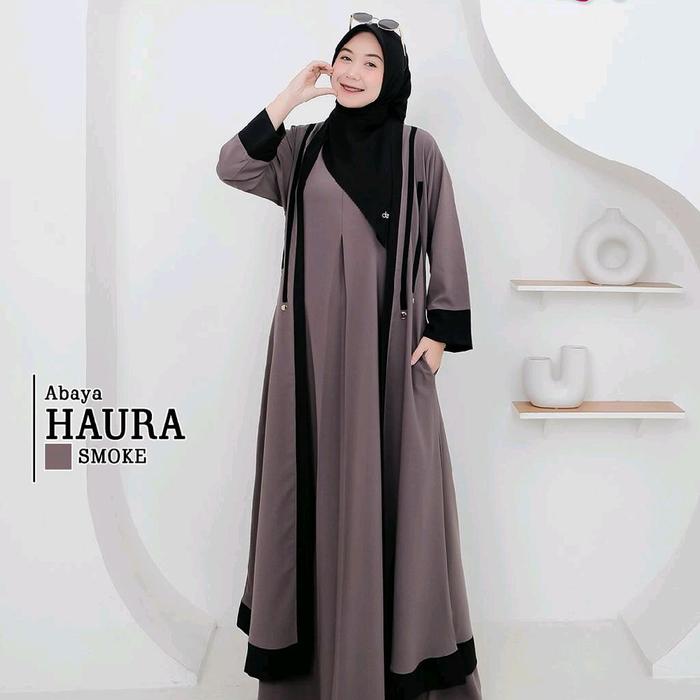 HAURA DRESS GAMIS MIX OUTER ORI ZAHIN