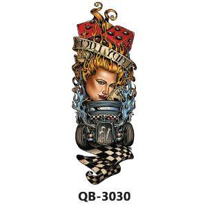 [COD]Stiker tato warna yang modis/Full Arm Tattoo temporer temporary tato/ Stiker Tato Temporer Tubu