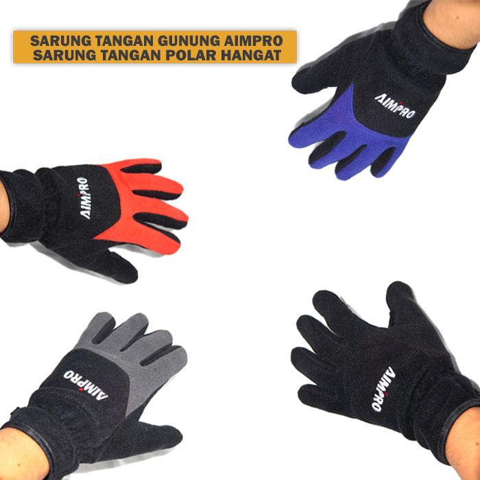 Eiger - Sarung Tangan Gunung Polar Fleece Tebal Jari Full SARUNG TANGAN TNF