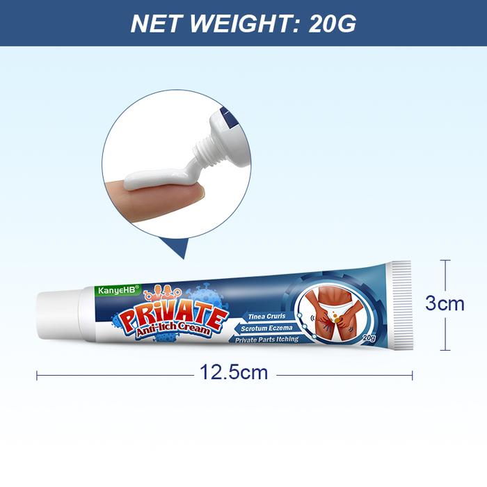 2Pcs Genital Antibacterial Ointment Relieve Private Parts Itch For Men Deodorant Anti Infection Herb