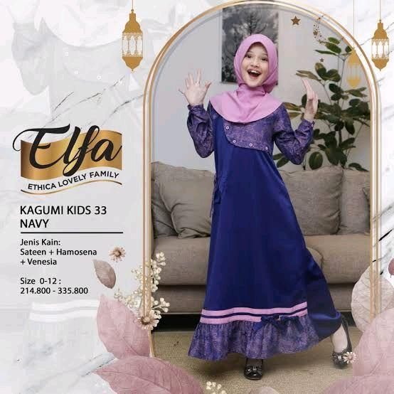 ETHICA KAGUMI KIDS 33 GAMIS ANAK