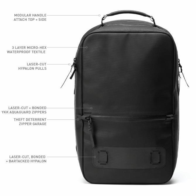 SALE Tas Backpack BLACK EMBER Citadel R2 Authentic 100% Black