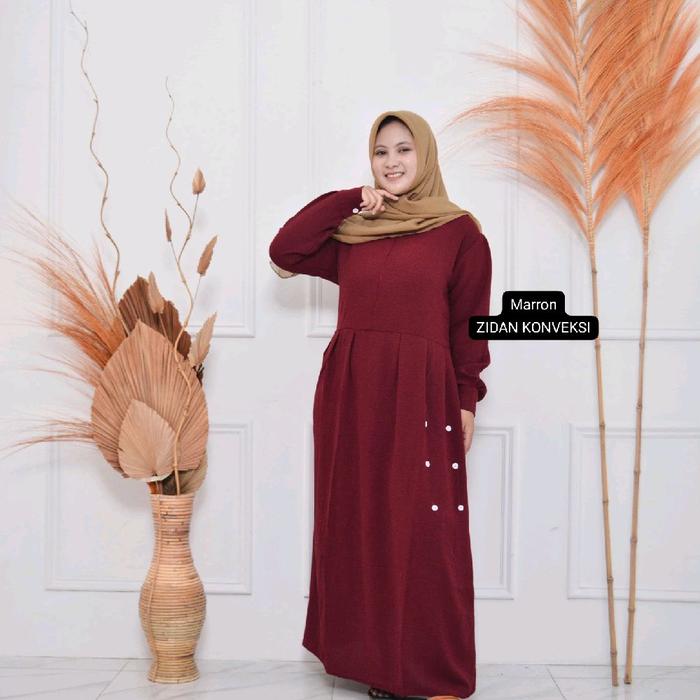 GAMIS AR RAYYAN // GAMIS CRINGKLE AIR FLOW// GAMIS WANITA KEKINIAN//GAMIS TERBARU //GAMIS KONDANGGAN
