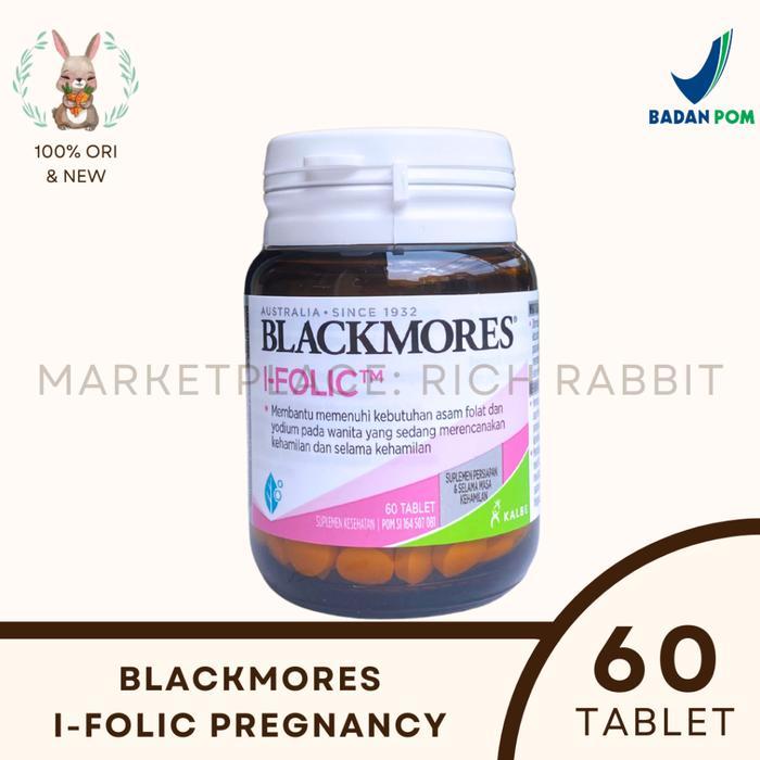PROMO GUYS Blackmores IFolic I Folic Acid Suplemen Persiapan Promil Hamil Asam Folat ORI Kalbe BPOM 