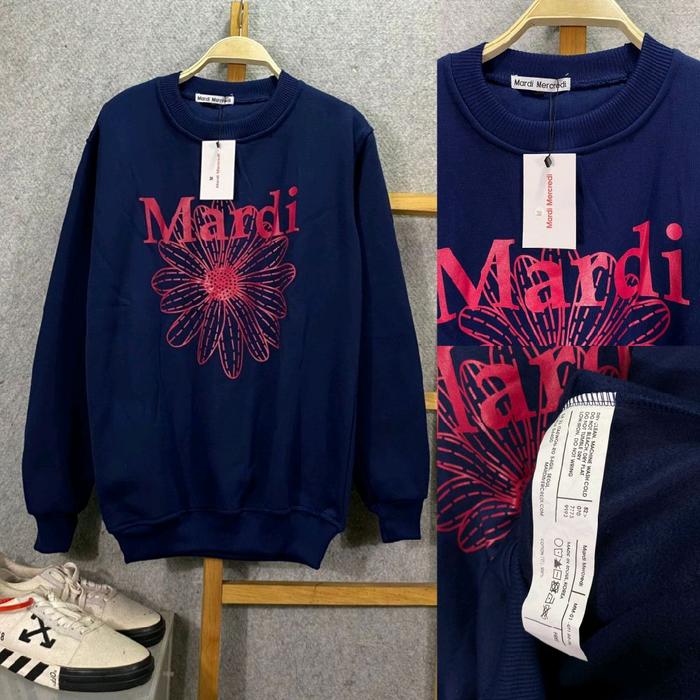 ( √ MARDI ) MIRROR =>> Sweatshirt Crewneck Branded Premium Cotton Flecee Tebal 280 Gramasi Pria & Wa