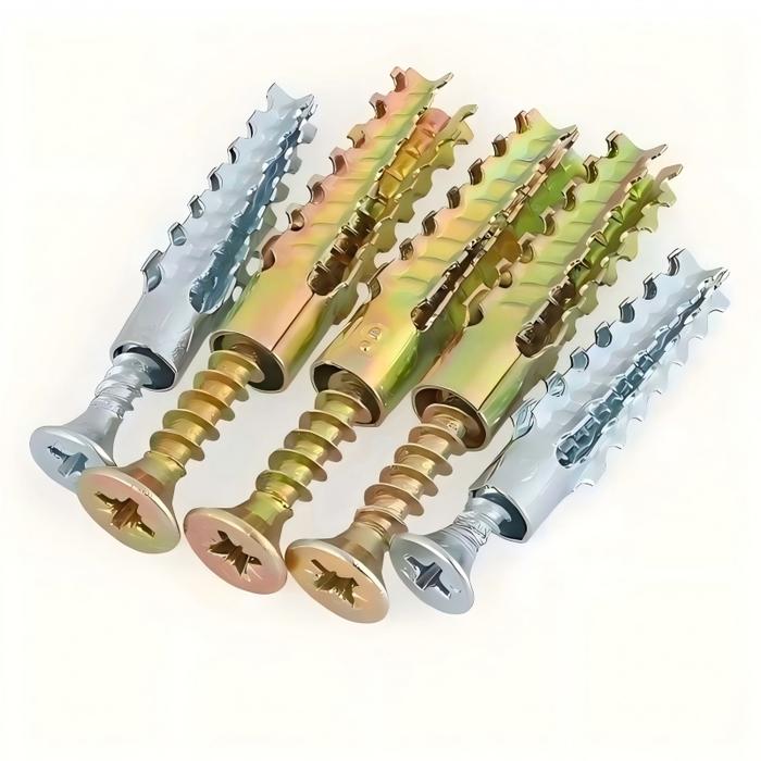 100set Angkur Baut Pengait Skrup Tembok M6/M8 Angkur Baut Tembok Wall Anchor Tembok Sekrup Dinding T