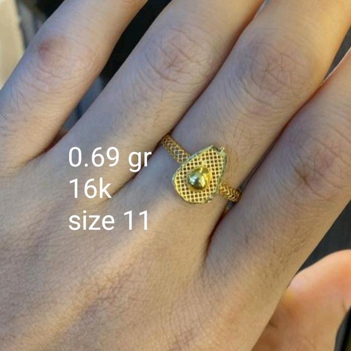 Cincin emas 70 buah apukat