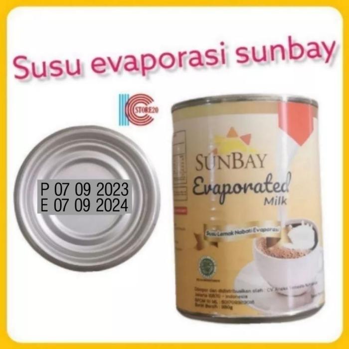 Susu SUNBAY Evaporated / Susu SUNBAY Evaporasi