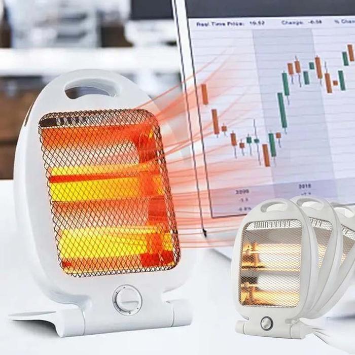 Lampu Pemanas Heater Ruangan Pemanas Ruangan (300Watt/600Watt) Portabel Penghangat Elektrik Lampu Pe