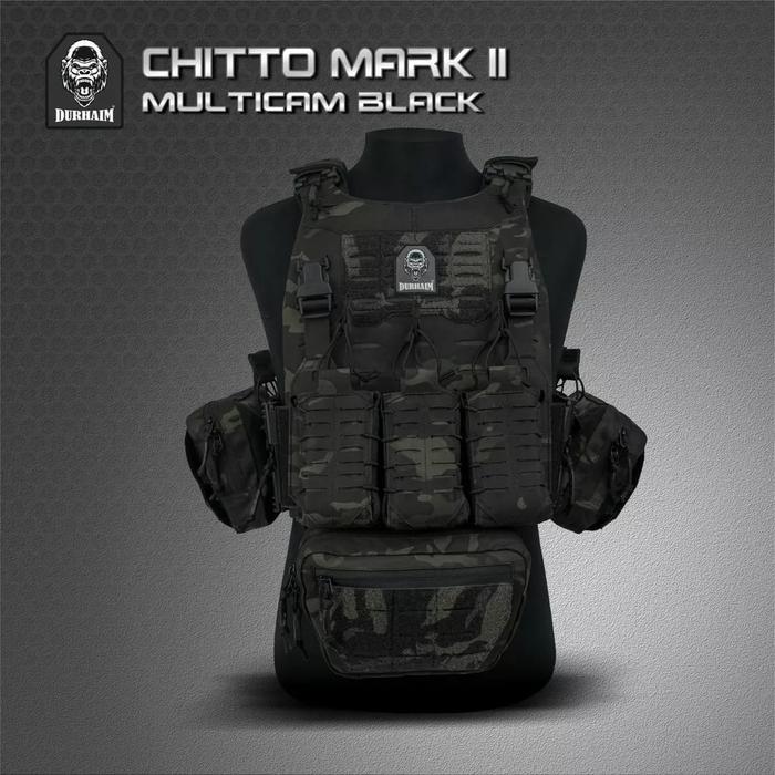 DURHAIM CHITTO MK II MULTICAM BLACK