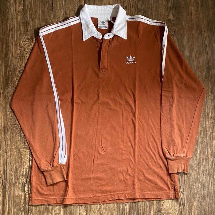 Kaos polo rugby adidas second original