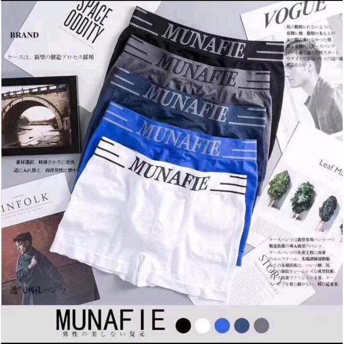 paling laris Celana Dalam Pria Boxer Munafie CD Laki Laki Dewasa Remaja Kolor Import Grosir