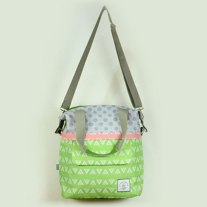 Threerey Tote Bag , Tas Slempang multifungsi LAMERI TD30109