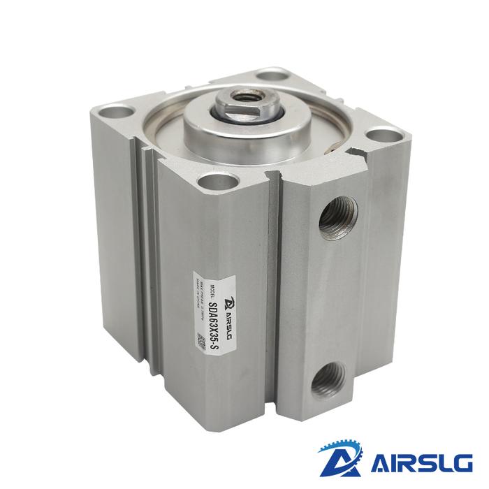 AIRTAC Type air pneumatic cylinder double acting compact cylinder