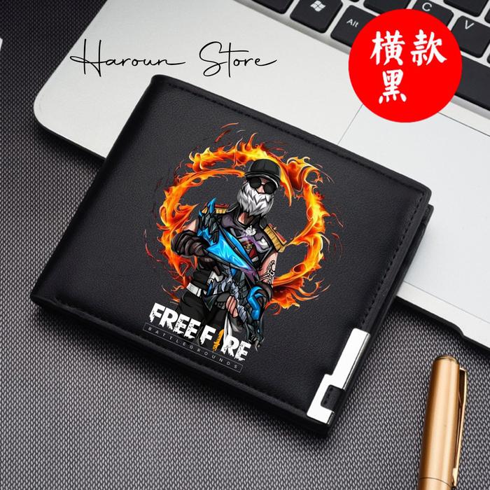 ( BISA COD ) DOMPET FREE FIRE DOMPET LIPAT FF DOMPET CUSTOM KARAKTER FREE FIRE