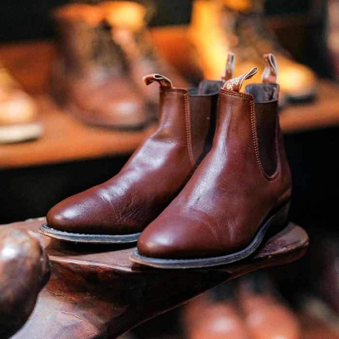 RM Williams Craftsman Chelsea Boots Brown Original