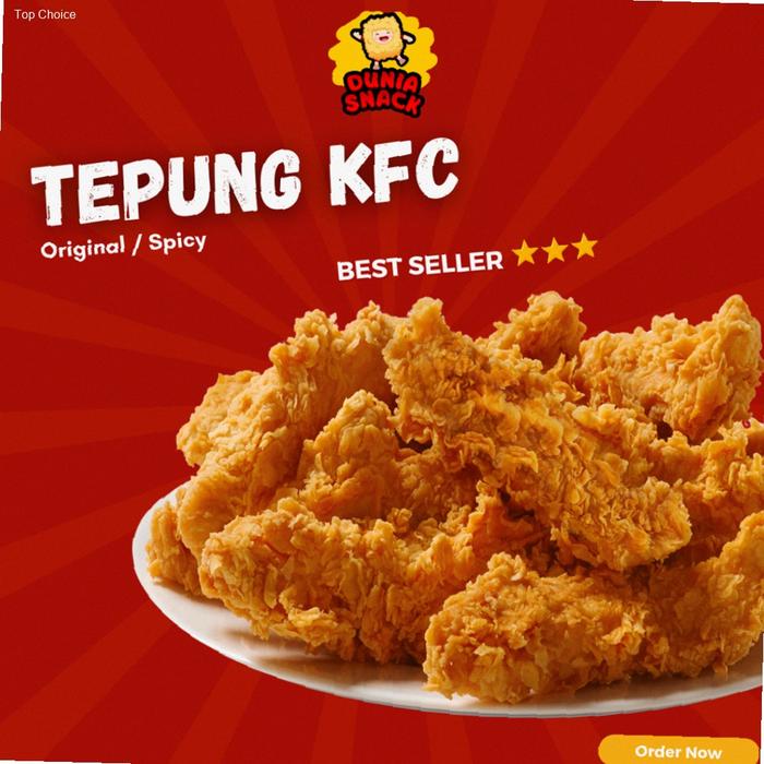 TEPUNG AYAM GORENG CRISPY KFC FREE TEPUNG BIANG FRIED CHICKEN | Kekinian