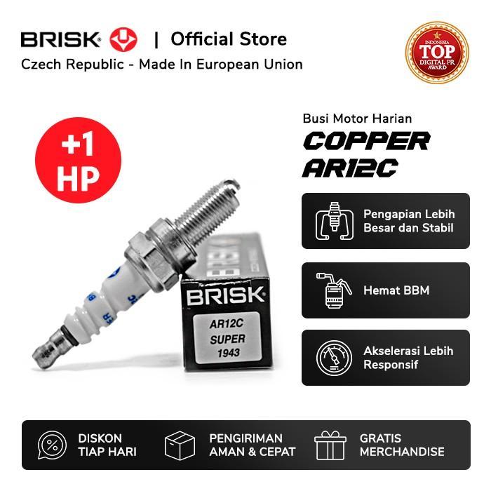 BRISK Busi Motor Copper AR12C