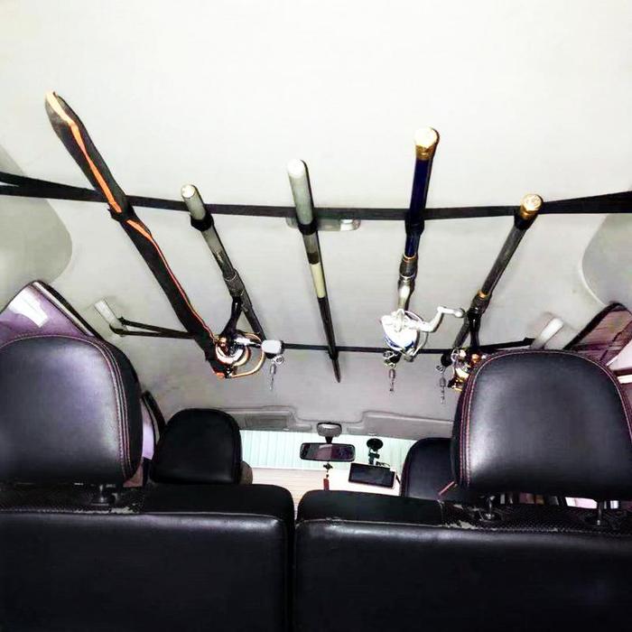 2Pcs Fishing Vehicle Rod Carrier Rod Fishing rod holders