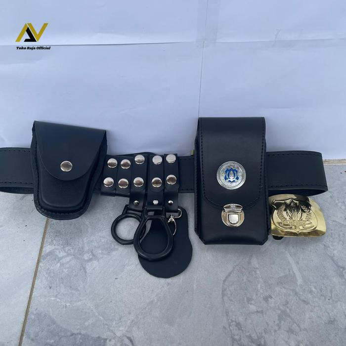 kopel sabuk satpam security full set bangkol lengkap 1 set