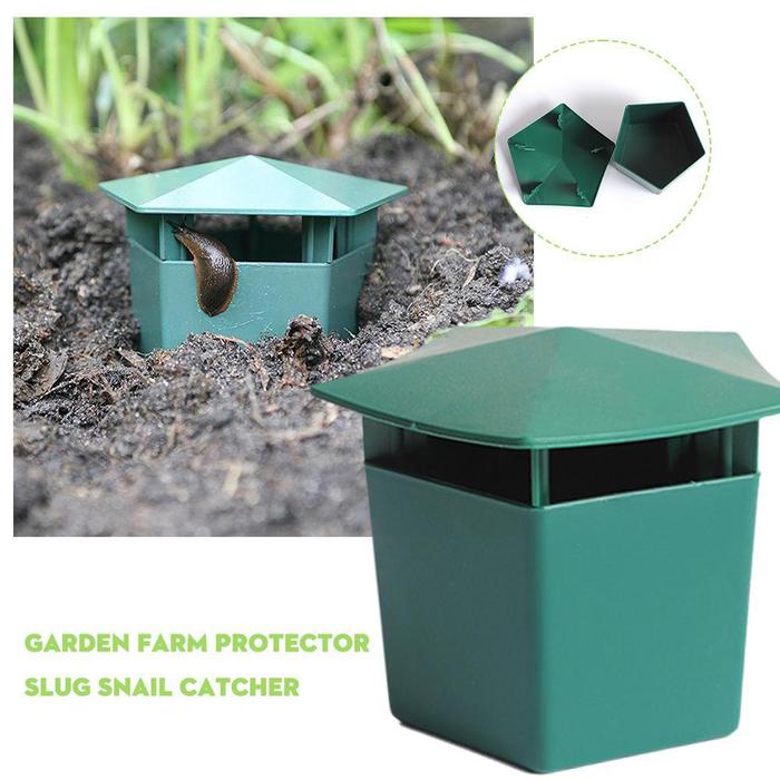 5/10/20Pcs Beer Snail Traps Reusable Plastic Snail Trap Catcher Safe Snail Box Destroyer Snail Trapp