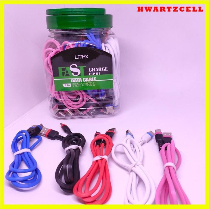 Kabel data Umax atau Zbox toples Micro v8 fast charging 2,4A