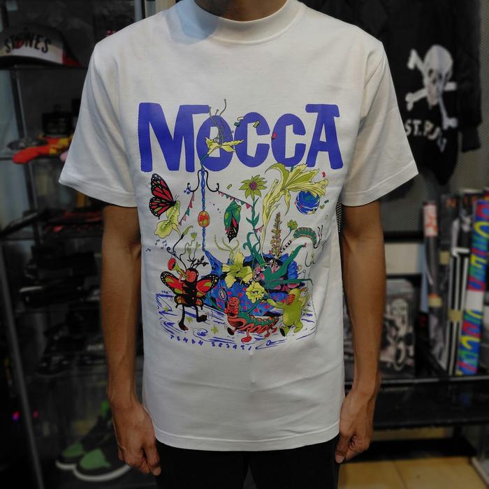 T Shirt Band Official MOCCA - PARTILIBUR (WHITE)