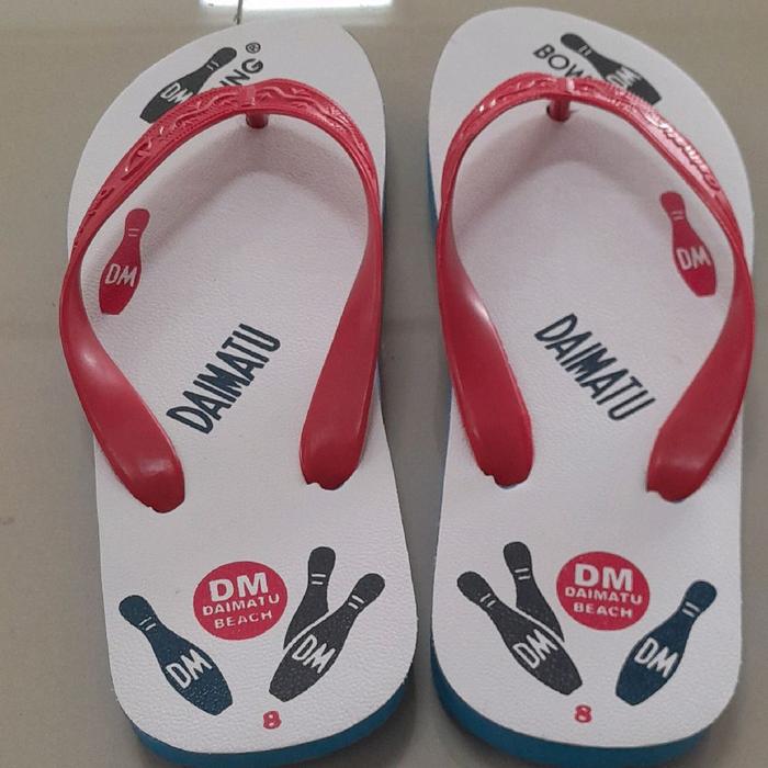 Sandal Jepit Daimatu Bowling, Sandal Legend, Sandal Jepit Legend, Sandal Bowling, Sandal Unisex, Sen