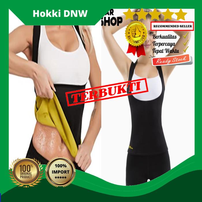 Korset Pelangsing Perut / Membakar Lemak / Cami Hot Shapers / 100% Ori