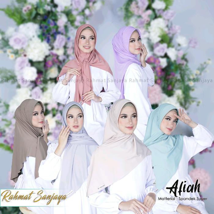 Promo Hijab Jersey Korea Pet Busaaliah Jersey Pet Rahmat Sanjaya Busa High Lembut Nyaman Kerudung Si