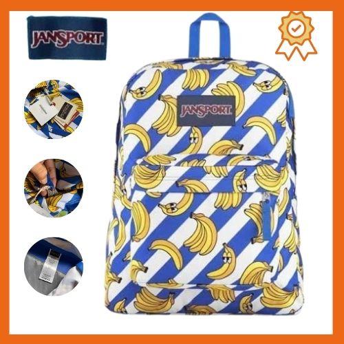 TAS RANSEL WANITA PISANG TAS WANITA JANSPORT - BANANAS ORIGINAL tas sekolah jansport original 100%