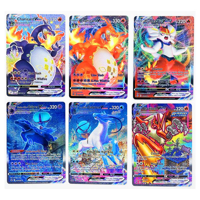 55pcs/set Pokemon Charizard VMAX DIY Toys Hobbies Hobby Collectibles