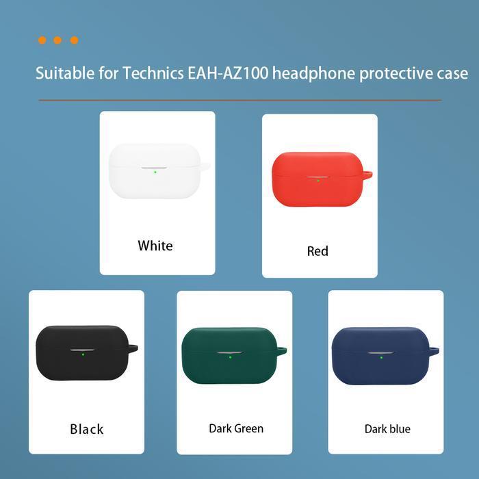 Case Casing Cover Silicone Protective For Panasonic Technics Eah-Az100 Tws / Technicseahaz100Tws+ Ca