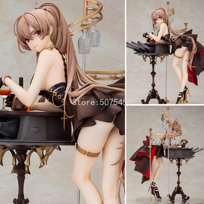 26cm Azur Lane Jean Bart y Girl Anime Figure Azur Lane St Louis/Le
