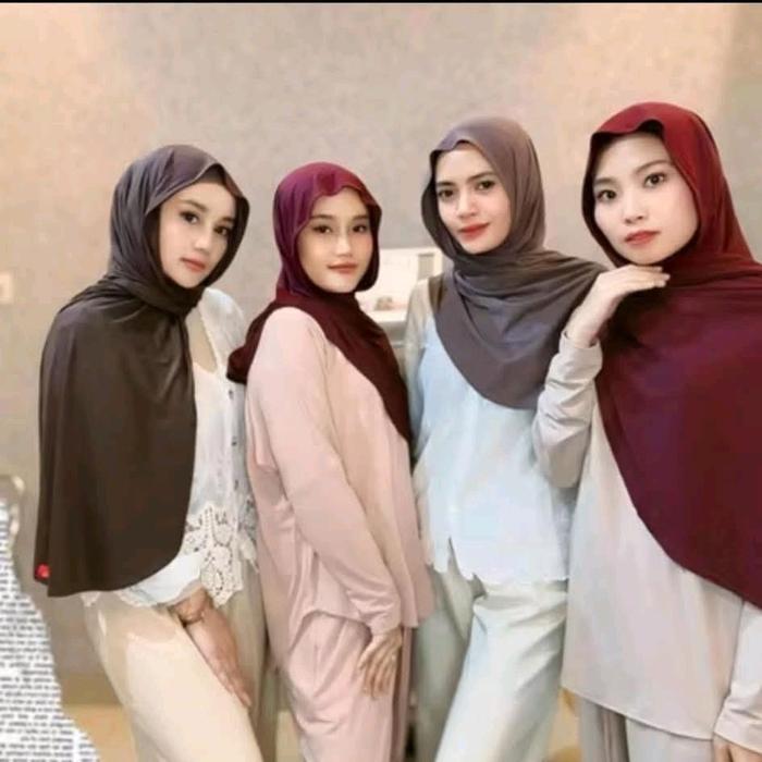 phasmina kaos oval anqueela Jilbab