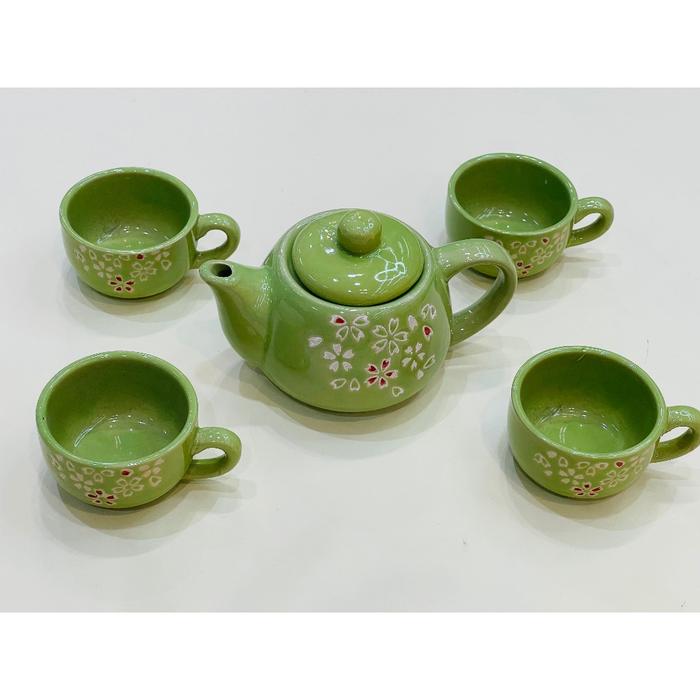TEA POT SET MINI CERAMIK + BOX