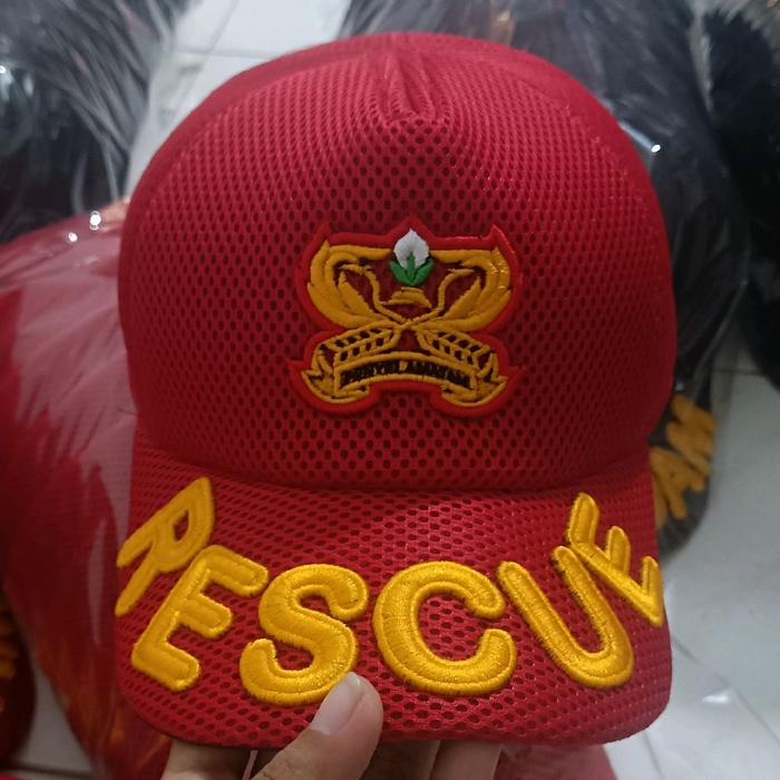 topi pemadam logo Sintong pemadam bordir timbul berkualitas