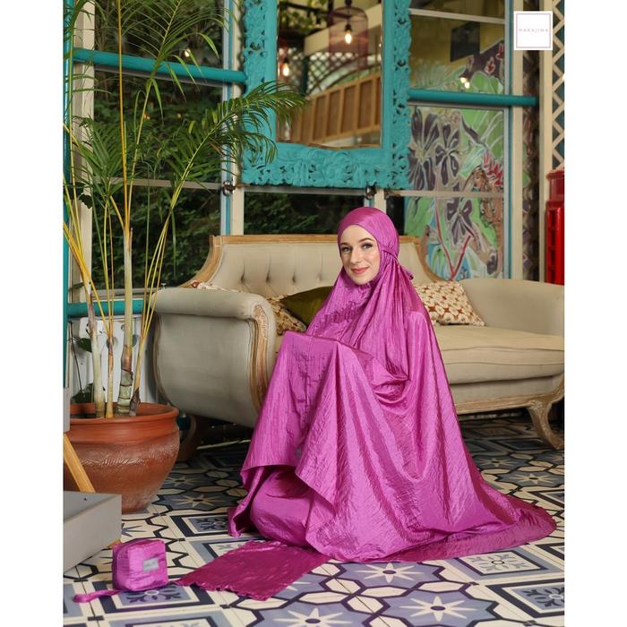 Nakajima-Mukena Travel Minima| Parasut Jumbo Premium [Warna BOLD]