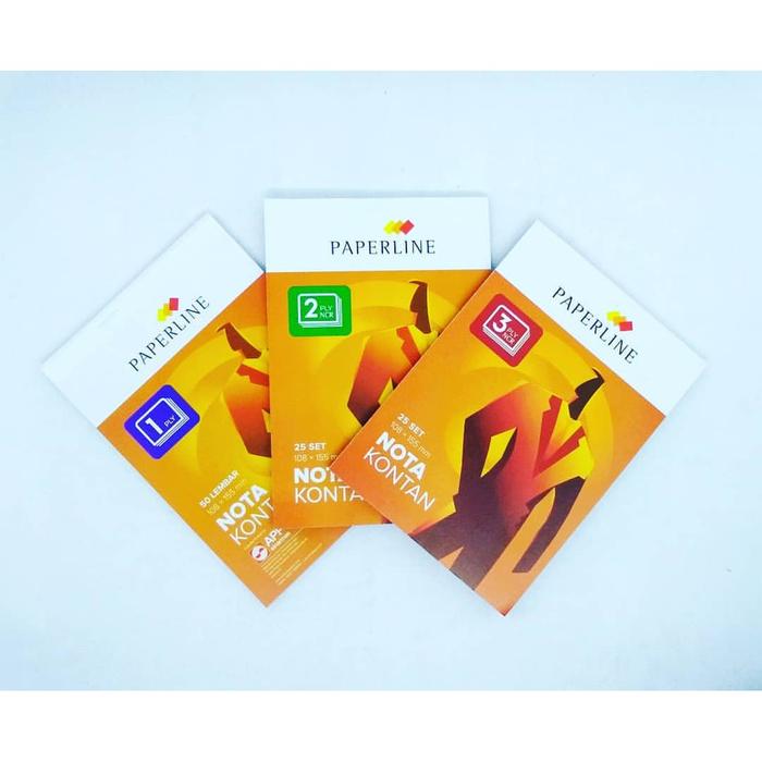 [ PACK ] Buku Nota Kontan Besar - Paperline Rangkap 1 2 3 Ply MURAH!