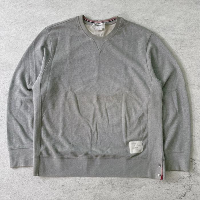 Thom Browne classic grey sweatshirt authentic original