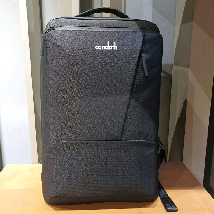 Tas Ransel Kerja CONDOTTI 83676 Super Light Laptop 15,6 Inch - Black