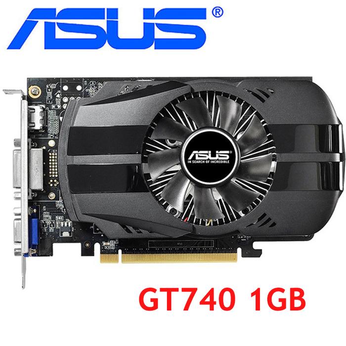 Kartu Grafis ASUS GT740 1GB 128Bit GDDR5 Kartu Video untuk NVIDIA