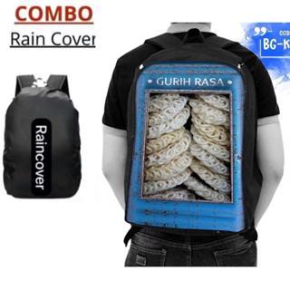 New Tas Ransel Gambar UNIK 3D RETRO LOOK Bag Backpack Unisex Motif Gambar Jadul Fashion Memory Kanva